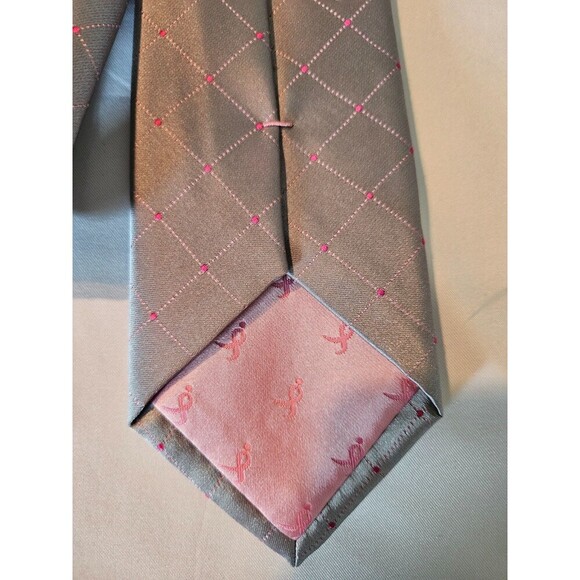 Susan G. Komen Knots For Hope Men’s Breast Cancer Awareness Necktie! - Picture 5 of 6